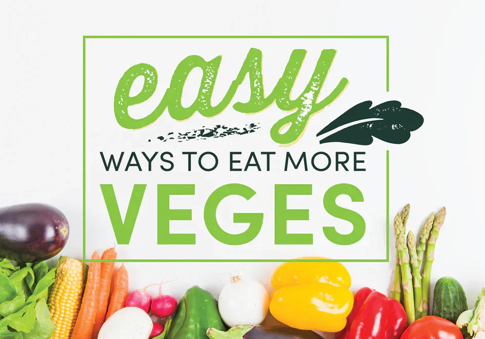 Easy ways to eat more vegetables to support gut health, appetite control, and natural GLP-1 weight loss strategies