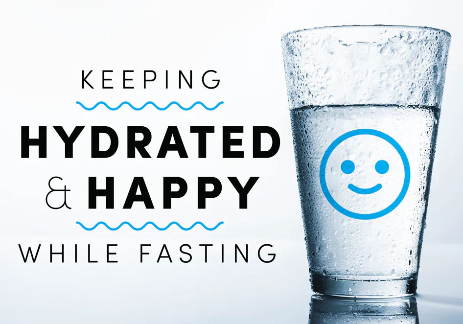 Staying hydrated and maintaining mood while intermittent fasting with support from natural GLP-1 supplements