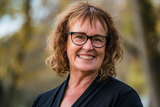 Smiling woman after natural GLP-1 agonist support for appetite control and weight balance
